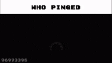 Who Pinged Discord GIF - Who Pinged Ping Discord GIFs