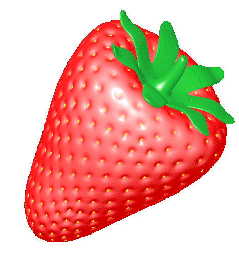 Strawberry Fraise Sticker - Strawberry Fraise Funny Stickers