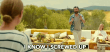 I Know I Screwed Up Marcus GIF - I Know I Screwed Up Marcus White Lines GIFs