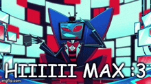 Hi Max GIF - Hi Max Hazbin Hotel GIFs