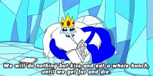 To Your Bae With Much Sincerity GIF - Adventuretime Iceking Love GIFs