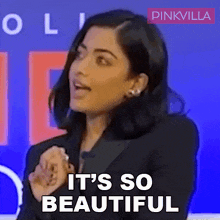 It'S So Beautiful Rashmika Mandanna GIF - It'S So Beautiful Rashmika Mandanna Pinkvilla GIFs