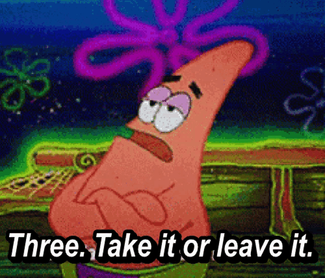 Take It Or Leave It GIFs | Tenor