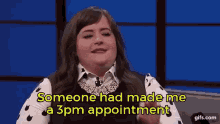 Candy Appointment Aidy Bryant GIF - Candy Appointment Aidy Bryant Seth Meyers GIFs