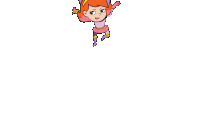 a cartoon girl with the name stella on the bottom right