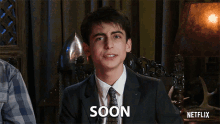 Soon Number Five GIF - Soon Number Five Aidan Gallagher GIFs