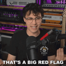 That'S A Big Red Flag Hunter Engel GIF - That'S A Big Red Flag Hunter Engel Agufish GIFs
