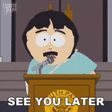 See You Later Randy Marsh GIF - See You Later Randy Marsh South Park Japanese Toilet GIFs