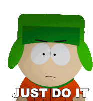 Just Do It Kyle Sticker - Just Do It Kyle South Park Stickers
