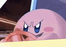 Kirby Driving GIF