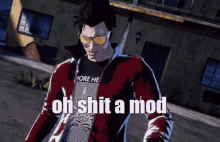 No More Hero No More Heroes GIF - No More Hero No More Heroes Oh Shit A Mod GIFs