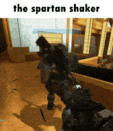 The Spartan Shaker Thug Shaker GIF - The Spartan Shaker Thug Shaker Thug Shake GIFs