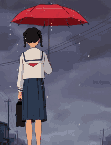 Rain Umbrella GIF - Rain Umbrella Studio Ghibli GIFs