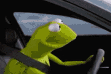 50cent Kermit GIF - 50cent Kermit Driving GIFs