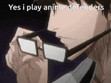 Aizen Anime Defenders GIF