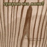 a drawing of a wooden surface with the words " cymybab bez mene " written above it