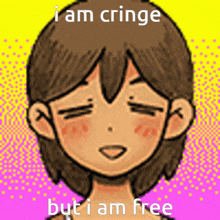 Omori Cringe GIF - Omori Cringe I Love Being Cringe GIFs
