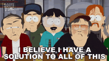 I Believe I Have A Solution To All Of This Randy Marsh GIF - I Believe I Have A Solution To All Of This Randy Marsh Jim Bob GIFs