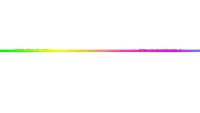 a colorful line on a white background that looks like a rainbow