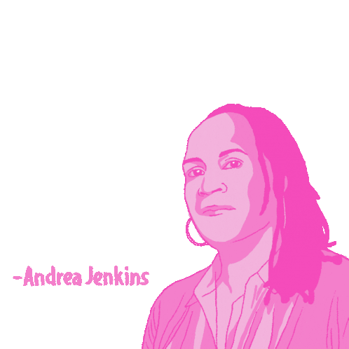 Andrea Jenkins Trans Sticker - Andrea Jenkins Trans Transgender Stickers