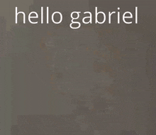 Hello Gabriel GIF