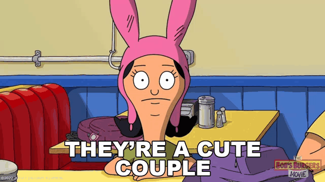 YARN, We-We do other couples stuff. We couples live together. And that's  even better., Bob's Burgers (2011) - S01E11, Video clips by quotes, 2ce5ae94