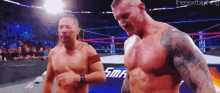 Randy Orton Shinsuke Nakamura GIF - Randy Orton Shinsuke Nakamura Wwe GIFs