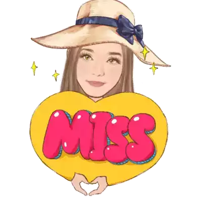 Miss You Love Sticker - Miss You Love For You Stickers