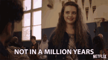 Not In A Million Years Never GIF - Not In A Million Years Never Impossible GIFs