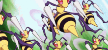 Beedrill Pokemon GIF - Beedrill Pokemon Attack GIFs