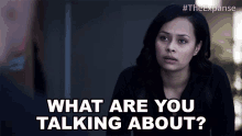 What Are You Talking About Bobbie Draper GIF - What Are You Talking About Bobbie Draper The Expanse GIFs