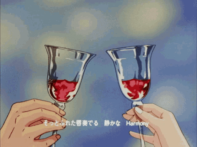 Look, girl, wine, glass, bar, drunk, bottle, Bottle for , section сэйнэн,  Anime Bar HD wallpaper | Pxfuel