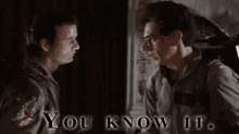 All Life As You  Know It ..... GIF - Youknow Youknowit Ghostbusters GIFs