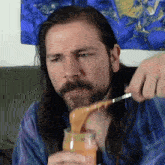 Eating Michael Kupris GIF - Eating Michael Kupris Become The Knight GIFs
