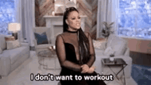 Shaunie Oneal Workout GIF - Shaunie Oneal Workout Dont Want GIFs
