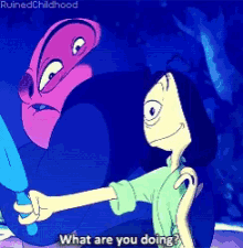 Pleakley What Are You Doing GIF