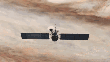 Flying Solar Orbiter Big Red Spot GIF