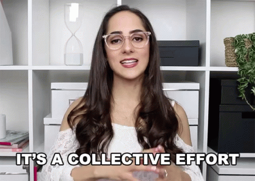 Its A Collective Effort Study With Jess GIF - Its A Collective Effort Study With Jess GIFs