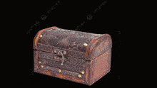 an open trunk with a green background that says ' beyond ' on it