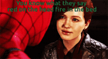 Spider Man Mary Jane GIF - Spider Man Mary Jane You Know GIFs