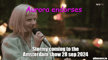 Aurora Aurora Aksnes GIF - Aurora Aurora Aksnes Stormy GIFs