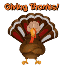 thanksgiving autumn animated sticker turkey