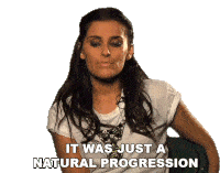 It Was Just A Natural Progression Nelly Furtado Sticker - It Was Just A Natural Progression Nelly Furtado Natural Development Stickers