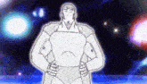 a black and white drawing of a superhero with the word superman on his chest