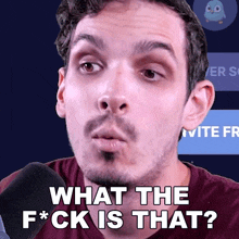 What The Fck Is That Nik Nocturnal GIF - What The Fck Is That Nik Nocturnal What The Hell Is That GIFs