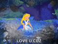 Alice In Wonderland Love You Cuz GIF - Alice In Wonderland Wonderland Alice GIFs