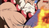 a cartoon of a man with a beard says tum sahip olduğun