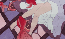Anime Fish GIF - Anime Fish Leg GIFs