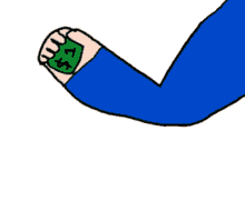 a cartoon of a person 's foot with a dollar bill on it .