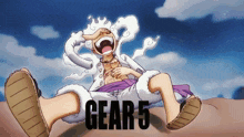 Gear 5 Gear 5 Luffy GIF - Gear 5 Gear 5 Luffy Luffy Gear 5 GIFs